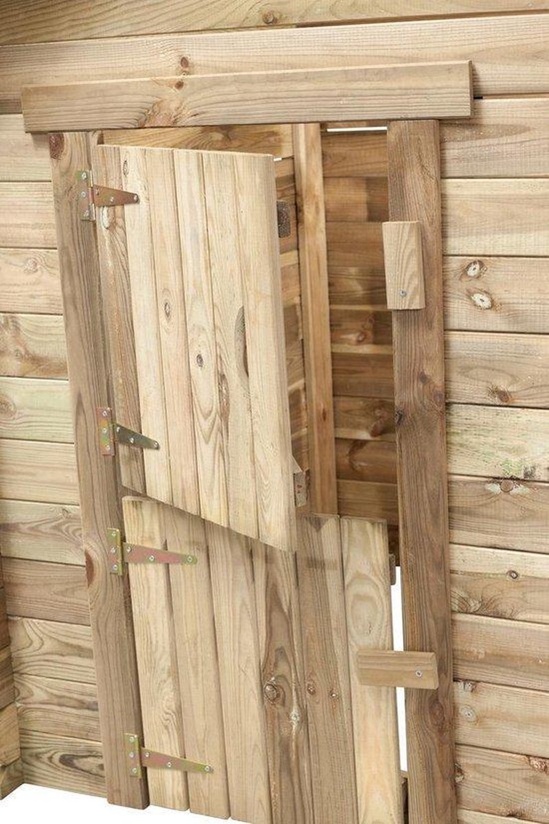 Swing King speelhuis Louise deLuxe 124x150x160 cm - Geïmpregneerd FSC hout