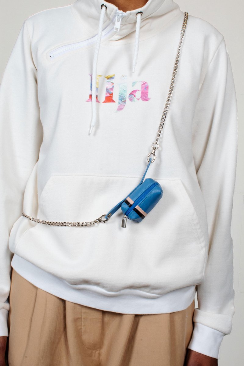 ILJA - Vela - Sweater met logo - Off white - L