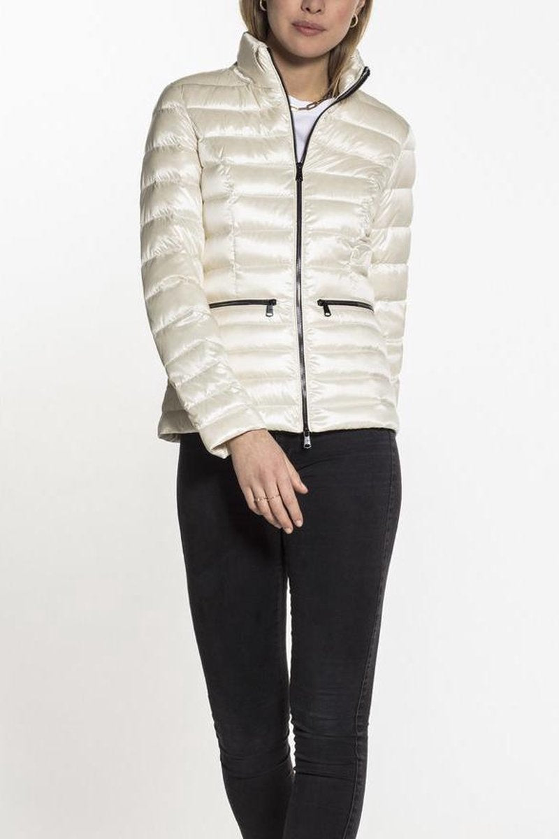 Beaumont Cropped Down Jacket Offwhite