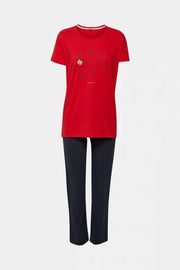 Esprit - Lara - Pyjama - 039EF1Y016 - Red Blue - 40