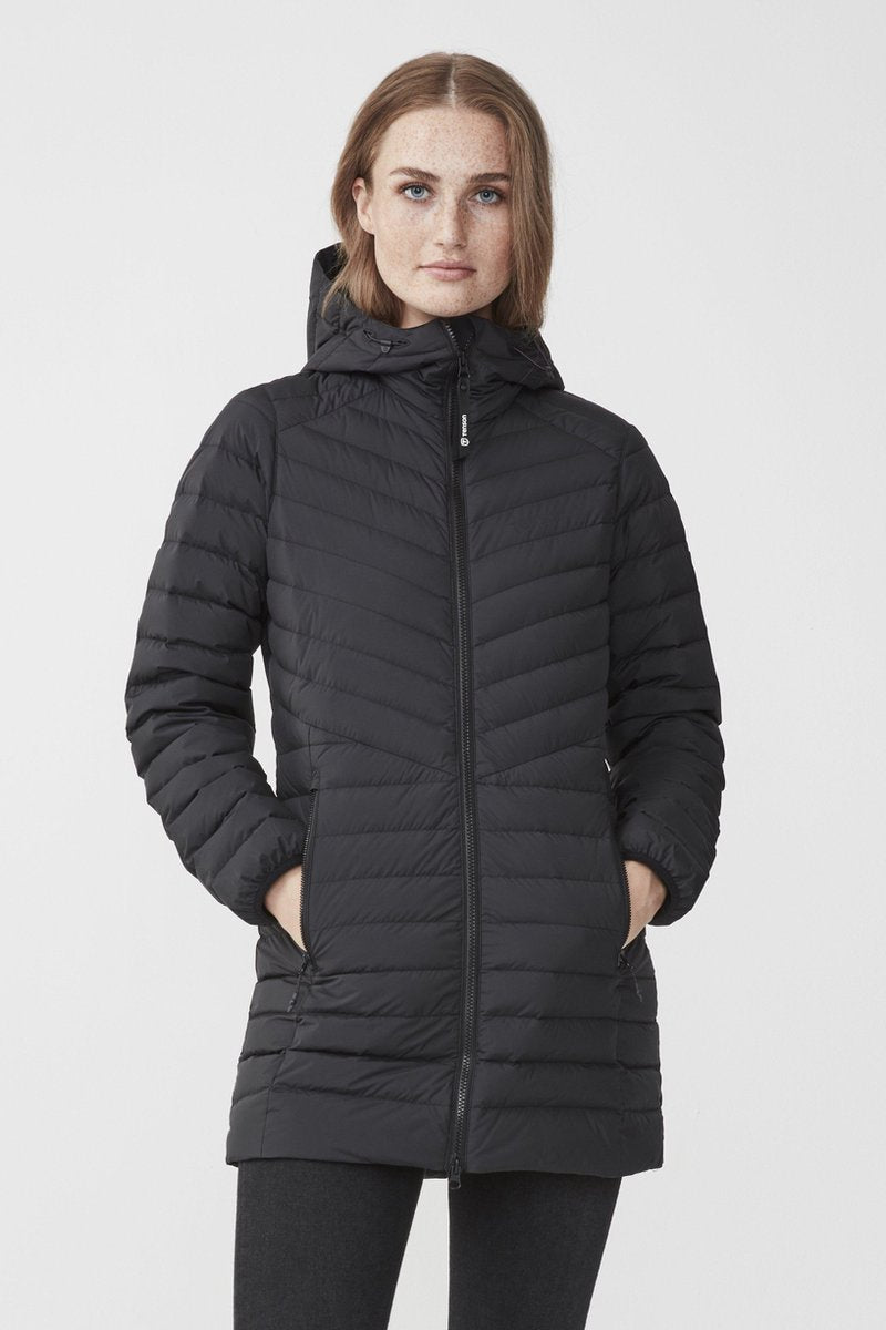 Tenson Vivid - Donsjas - Dames - Zwart - Maat 40