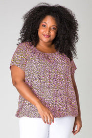 Blouse Priscilla By Bella dieren prt