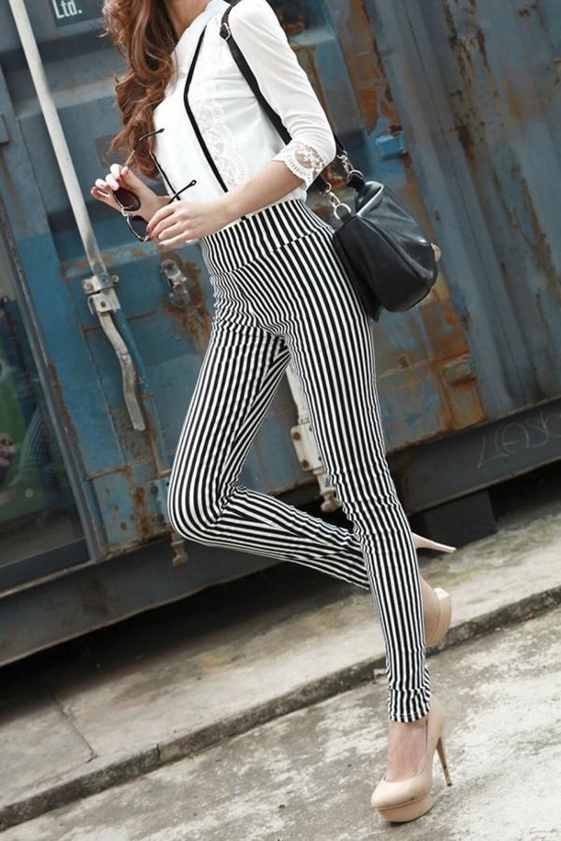 Strepen Legging (Sandrina)