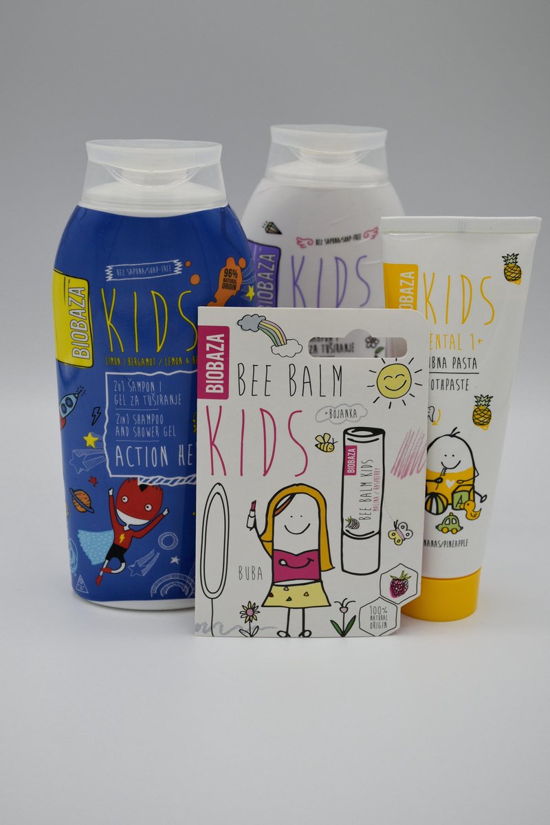 BIOBAZA KIDS - Persoonlijke verzorgingsset