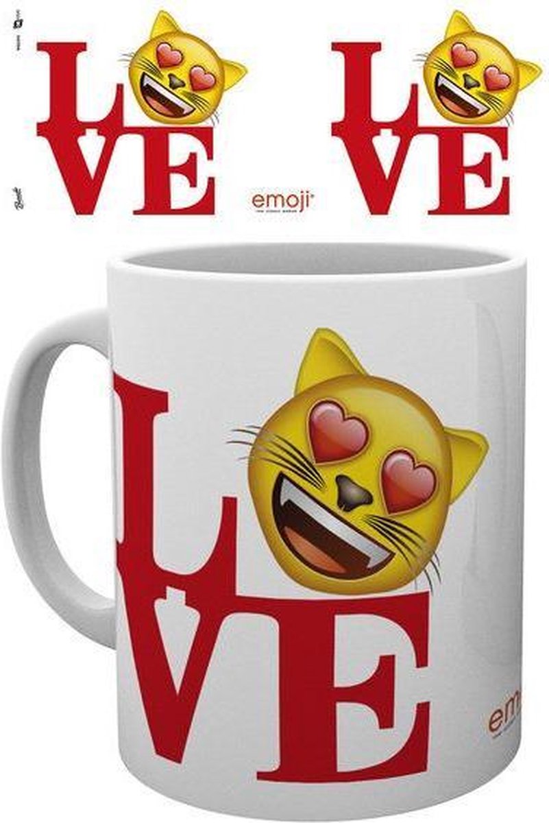 Emoji Love - Mok