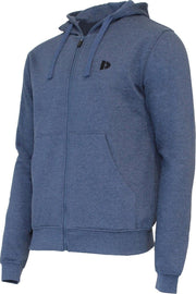 Donnay vest met capuchon - Sportvest - Heren - Maat XXL - Donkerblauw gemeleerd