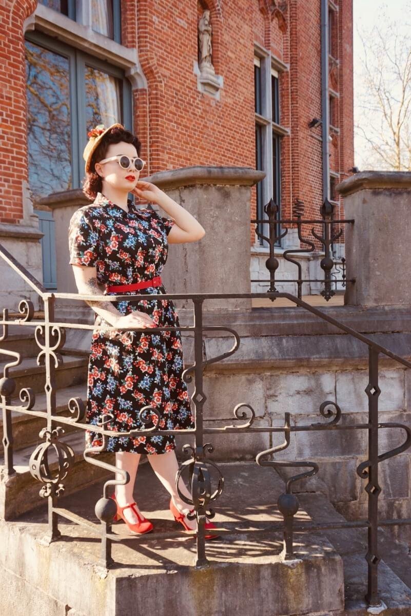 Amy Jaren40 Kleedje Zwart