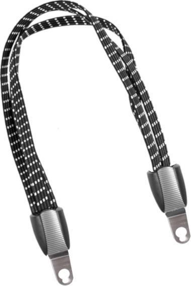 Bibia Triobinder Intrek Rvs Beugel 50 Cm Zwart/wit