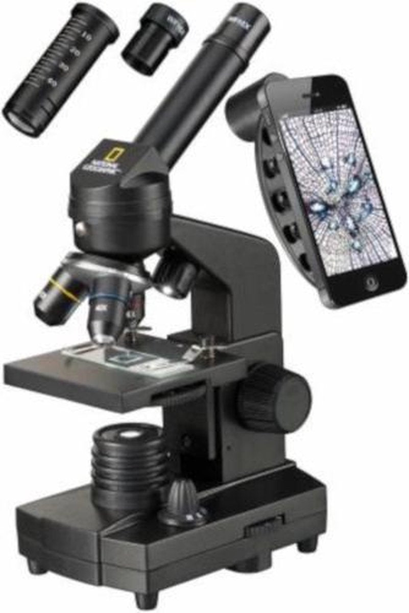 National Geographic Microscoop 40x-1280x incl. Smartphone houder