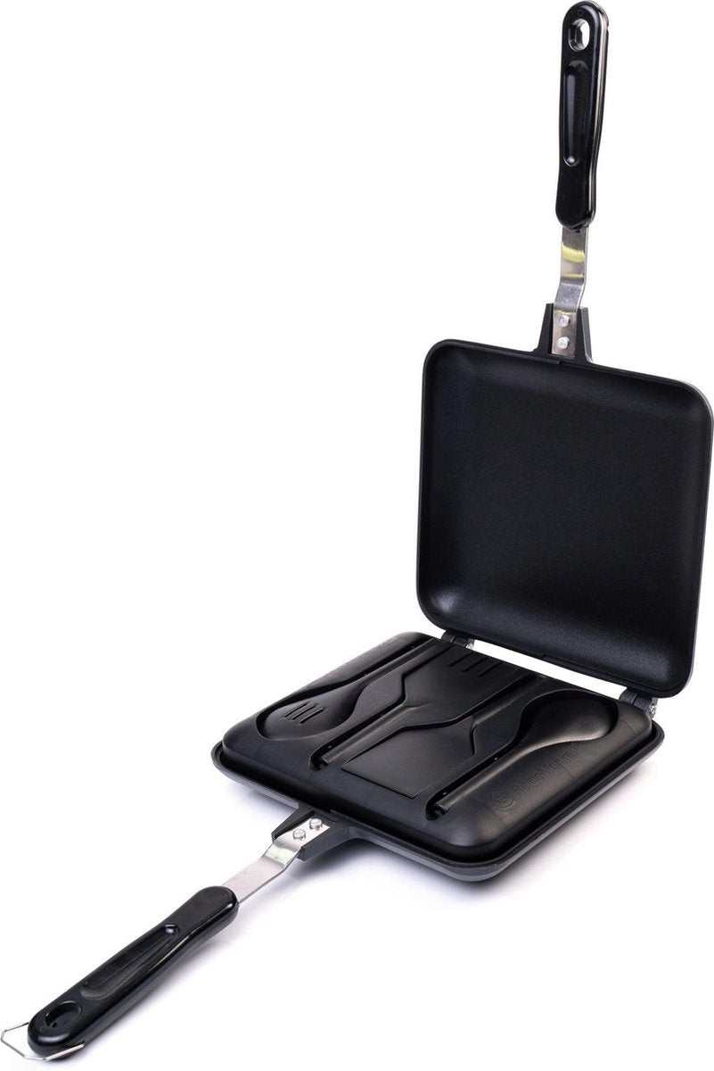 RidgeMonkey 'The Classic' Deep Fill Sandwich Toaster - Incl. Utensils