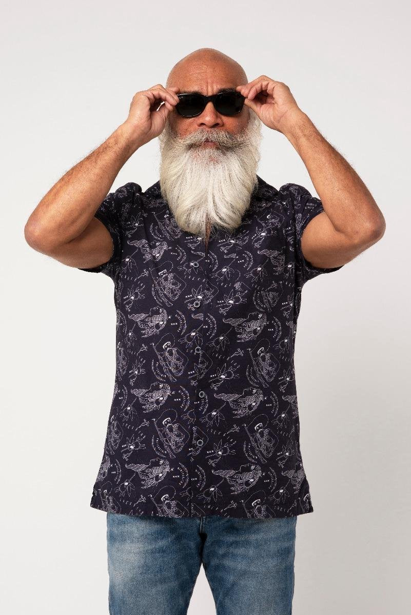 Amsterdenim | DOUWE BOB HAWAII SHIRT - L