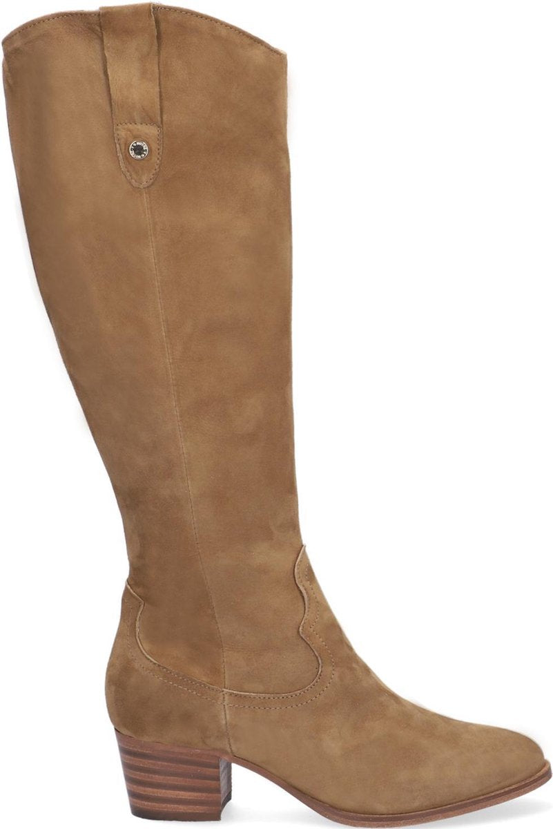 Notre-V 5011\08 Hoge laarzen - Dames - Beige - Maat 40