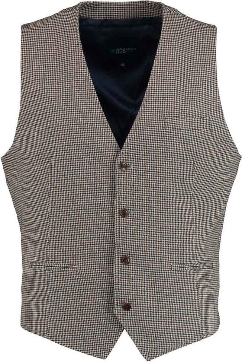 Bos Bright Blue 21111KR35BO Gilet - Maat 52 - Heren
