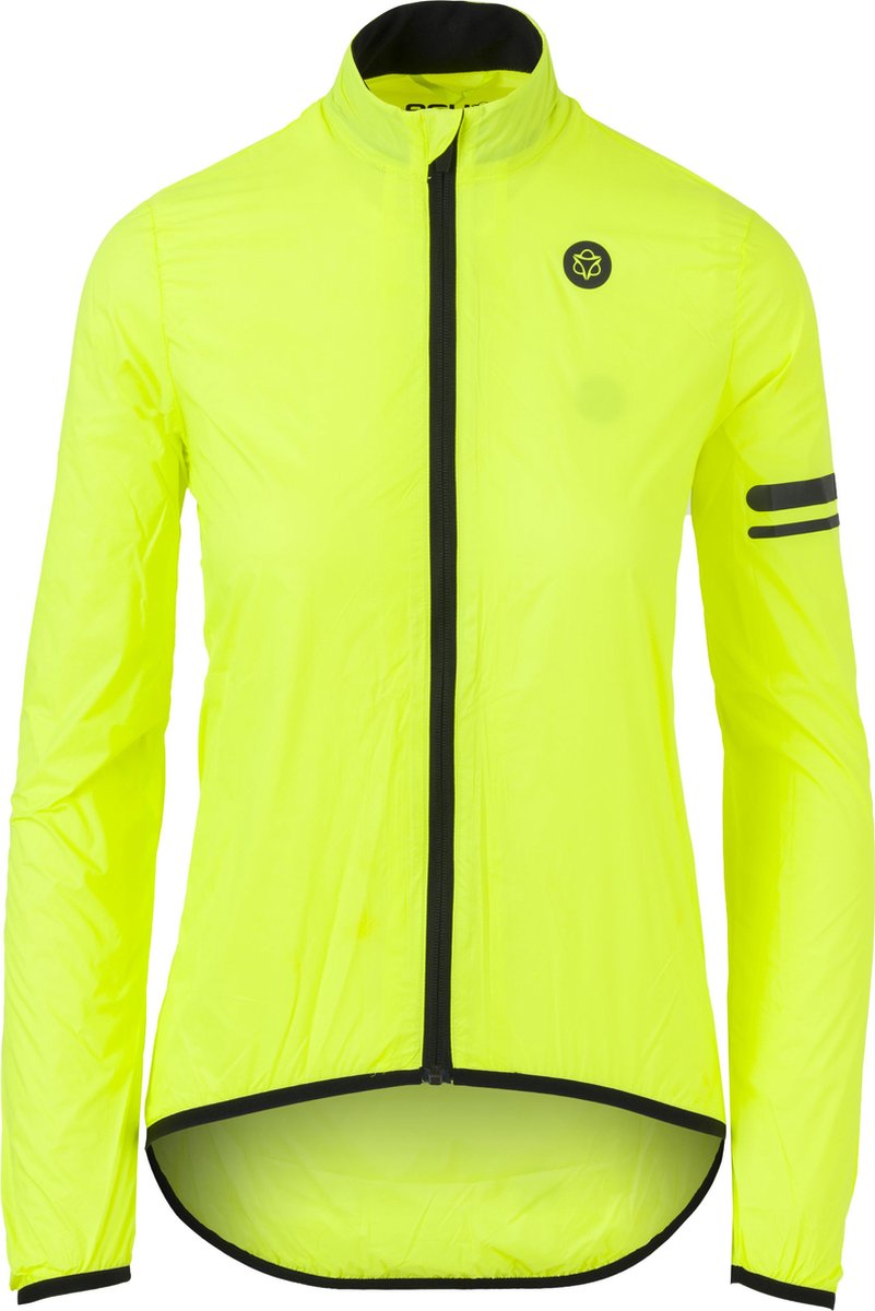 AGU Essential Windjack Fietsjack Dames - Geel - Maat XL