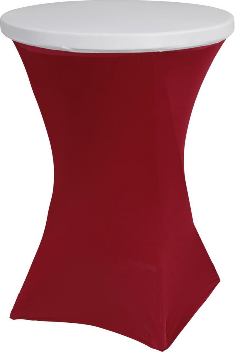 Sunburst - Statafel topcover - Wit