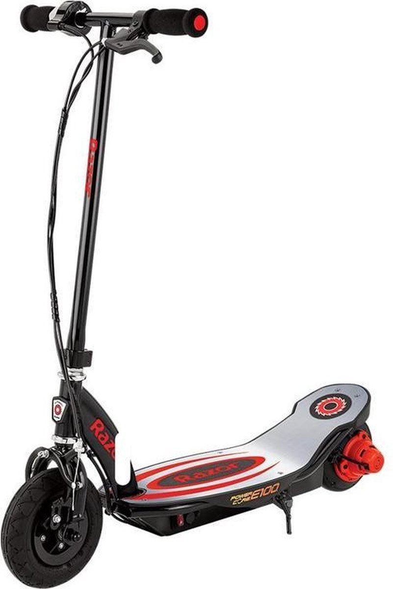 Razor Power Core E100 Electric Scooter - ALU RED