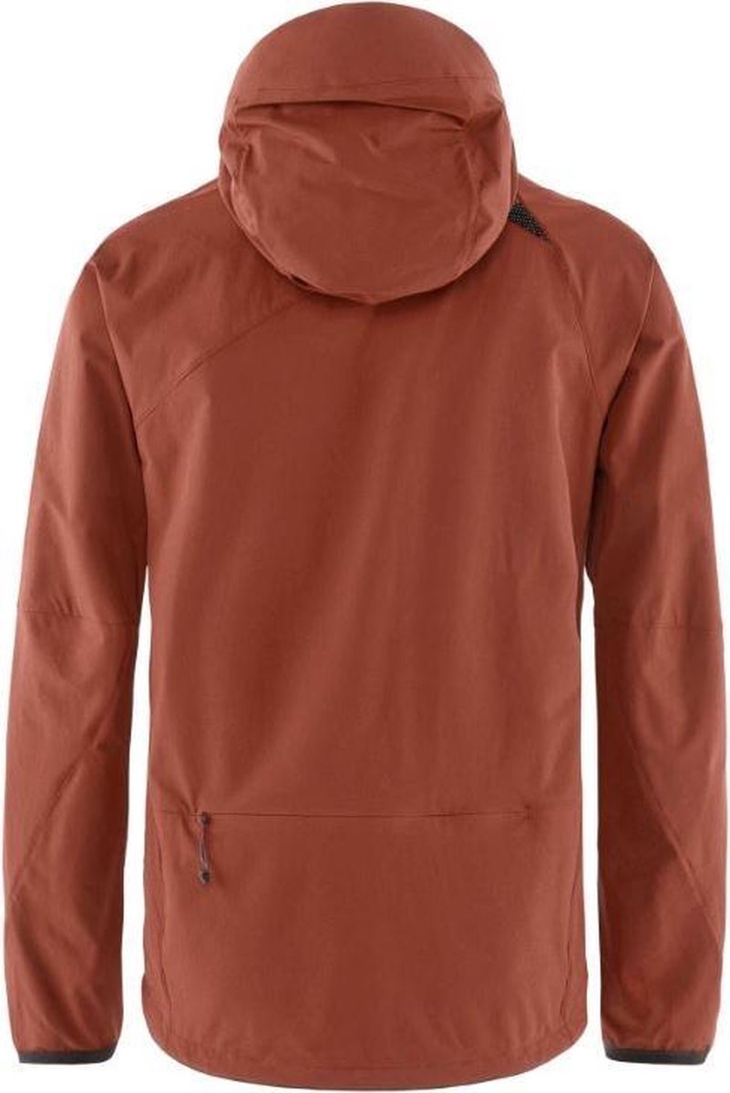 Klättermusen Outdoorjas Vanadis 2.0 Heren Roestbruin Maat Xs