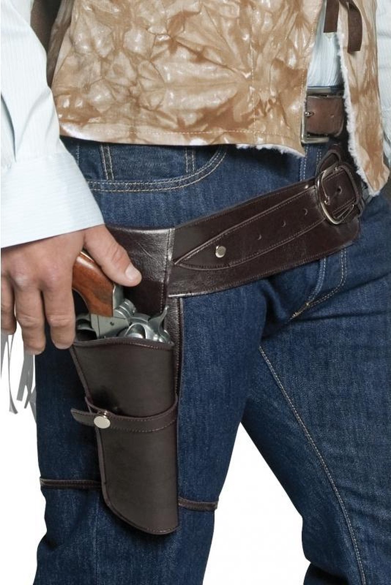 Western riem met holster