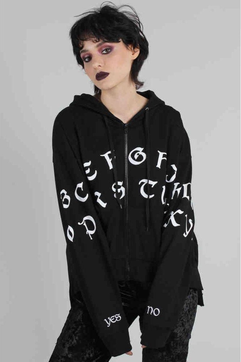 Jawbreaker Vest met capuchon -XL- Ouija Zwart
