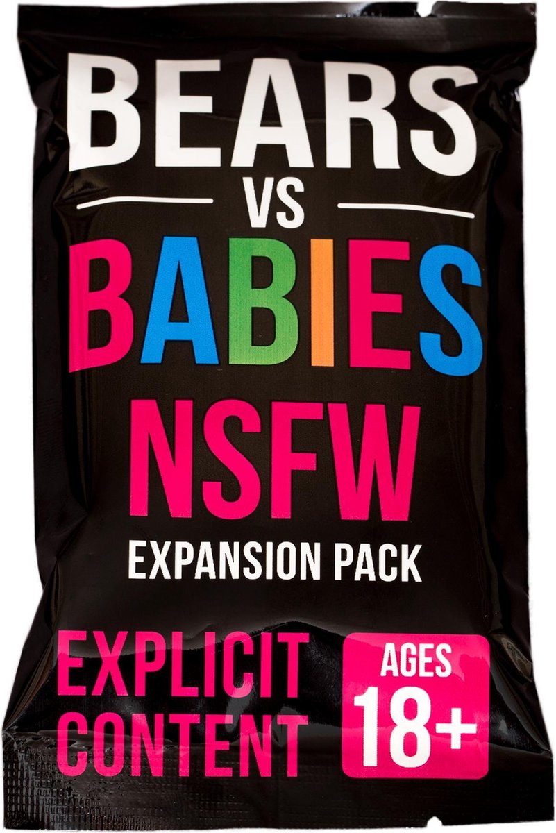 Bears vs Babies NSFW booster - Uitbreiding - Engelstalig Kaartspel