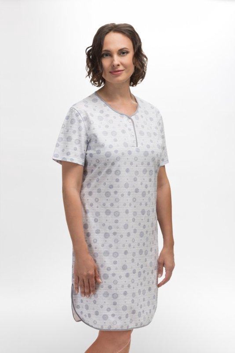 Martel Ania nachthemd 100% katoen  grijs XL
