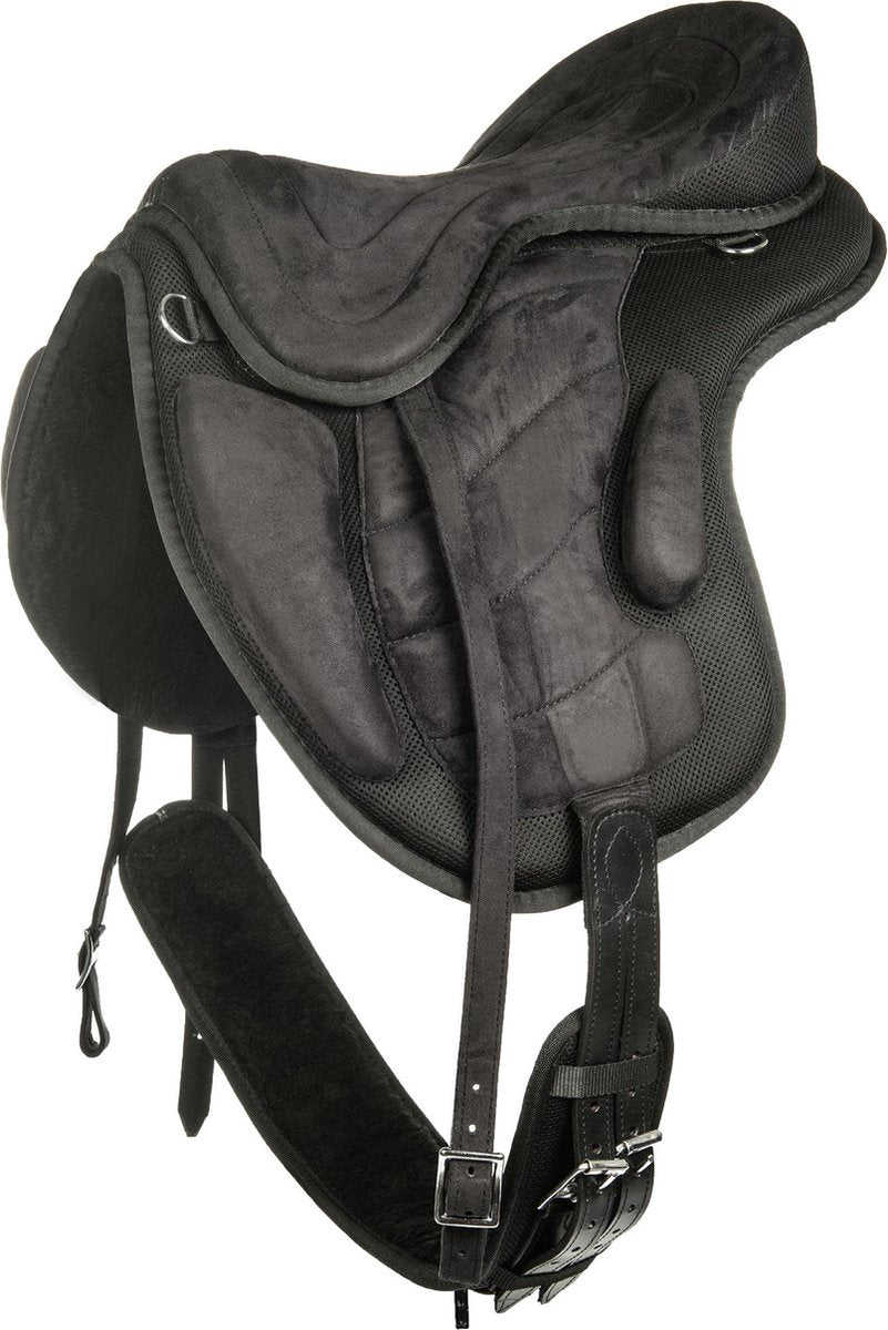 Boomloos zadel zwart 18"