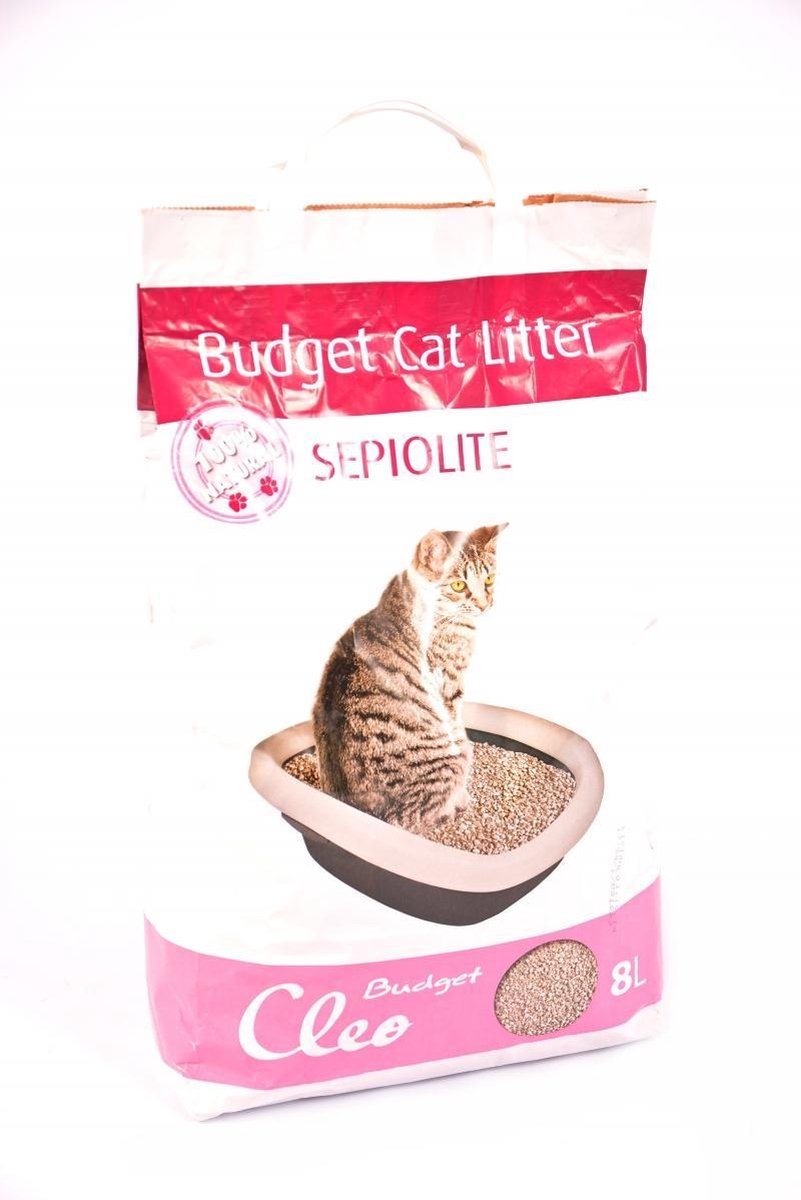 Cleo Kattenbakvulling budget sepiolite 8L