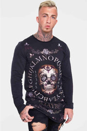 Jawbreaker Sweater/trui -XL- Day of the Dead Zwart