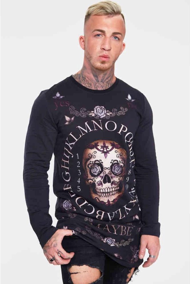 Jawbreaker Sweater/trui -XL- Day of the Dead Zwart