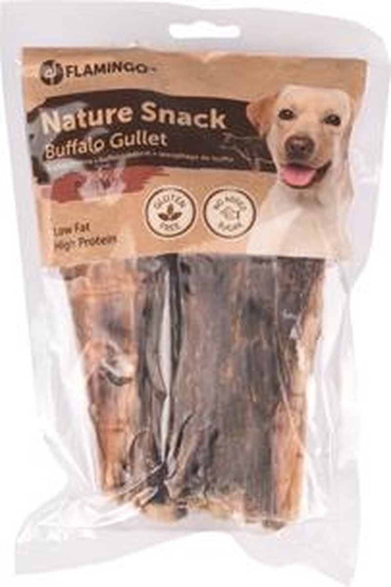 Zooselect Hondensnack Nature Slokdarm Plat 100 gr