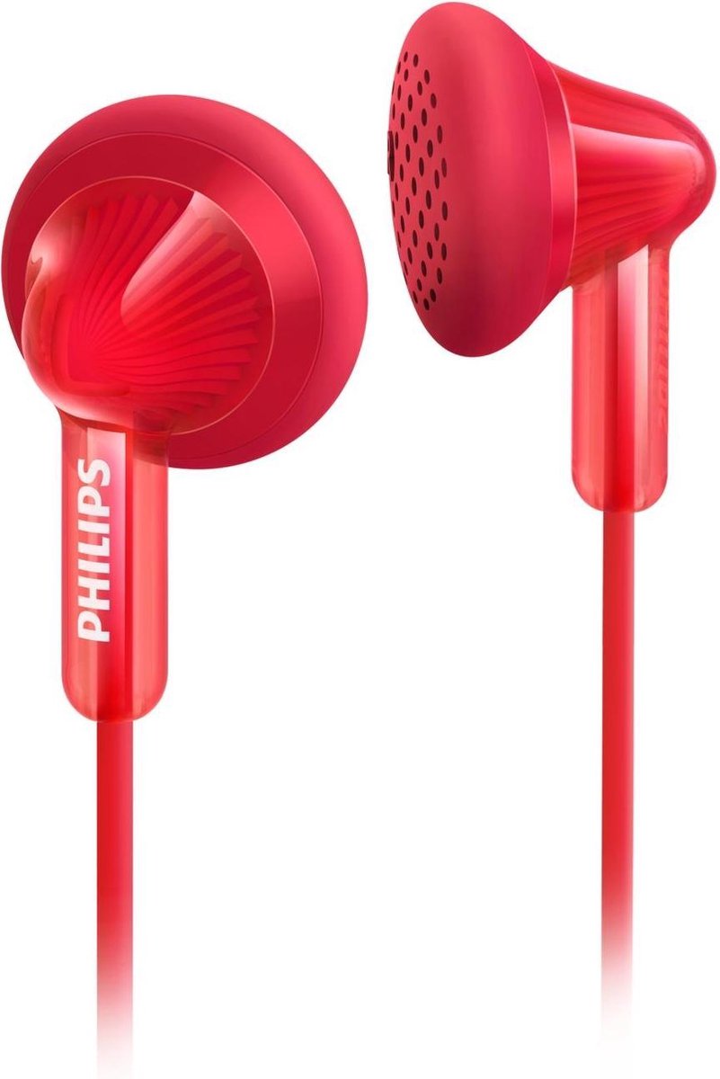 Philips SHE3010 - In-ear oordopjes - Rood