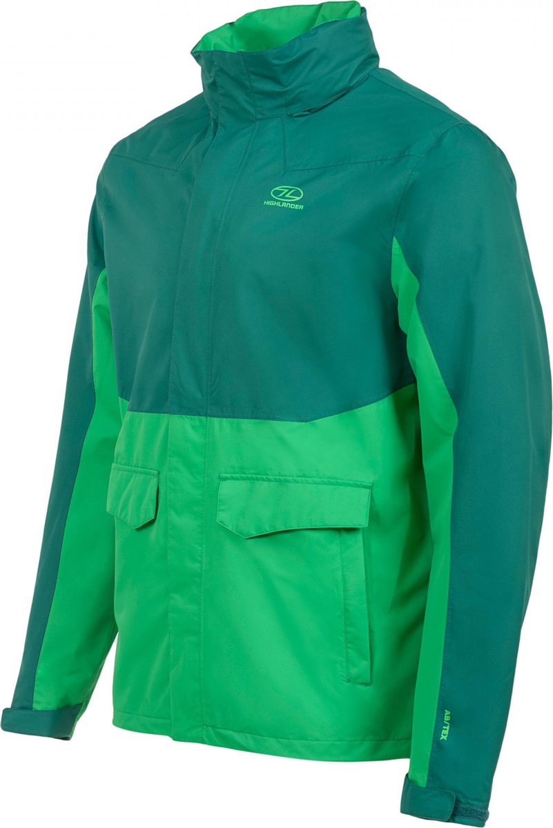Highlander Outdoorjas Canna Heren Polyester Groen Maat Xs
