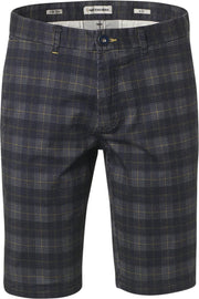 No Excess Chino Korte Broek Ruit Navy (958190305 - 078)