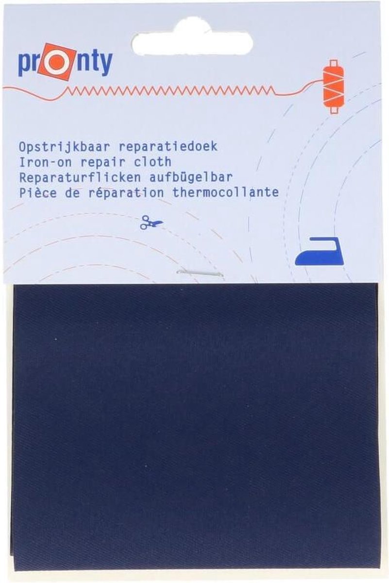PRONTY REPARATIEDOEK KEPERKATOEN OPSTRIJKBAAR
