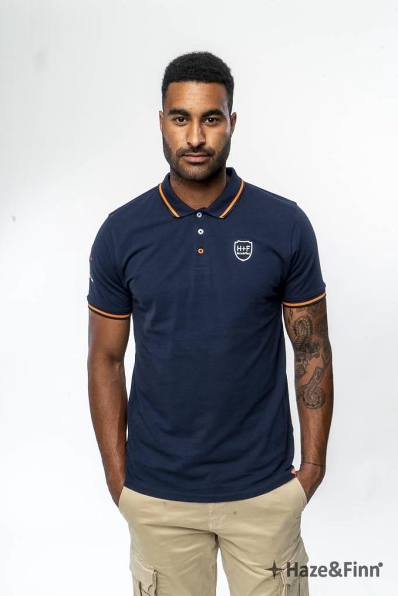 Haze & Finn Polo Navy (MC9-0350 - navy) - XL