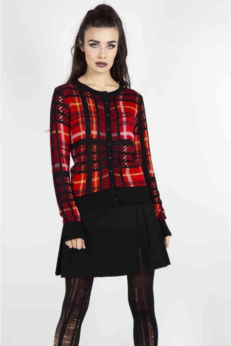 Dont cross me Cardigan Jawbreaker retro dames vest