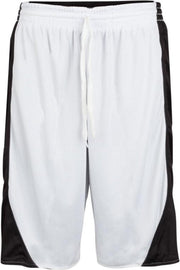 Burned Dubbelzijdig Short - Sportbroek - Zwart / Wit - XS