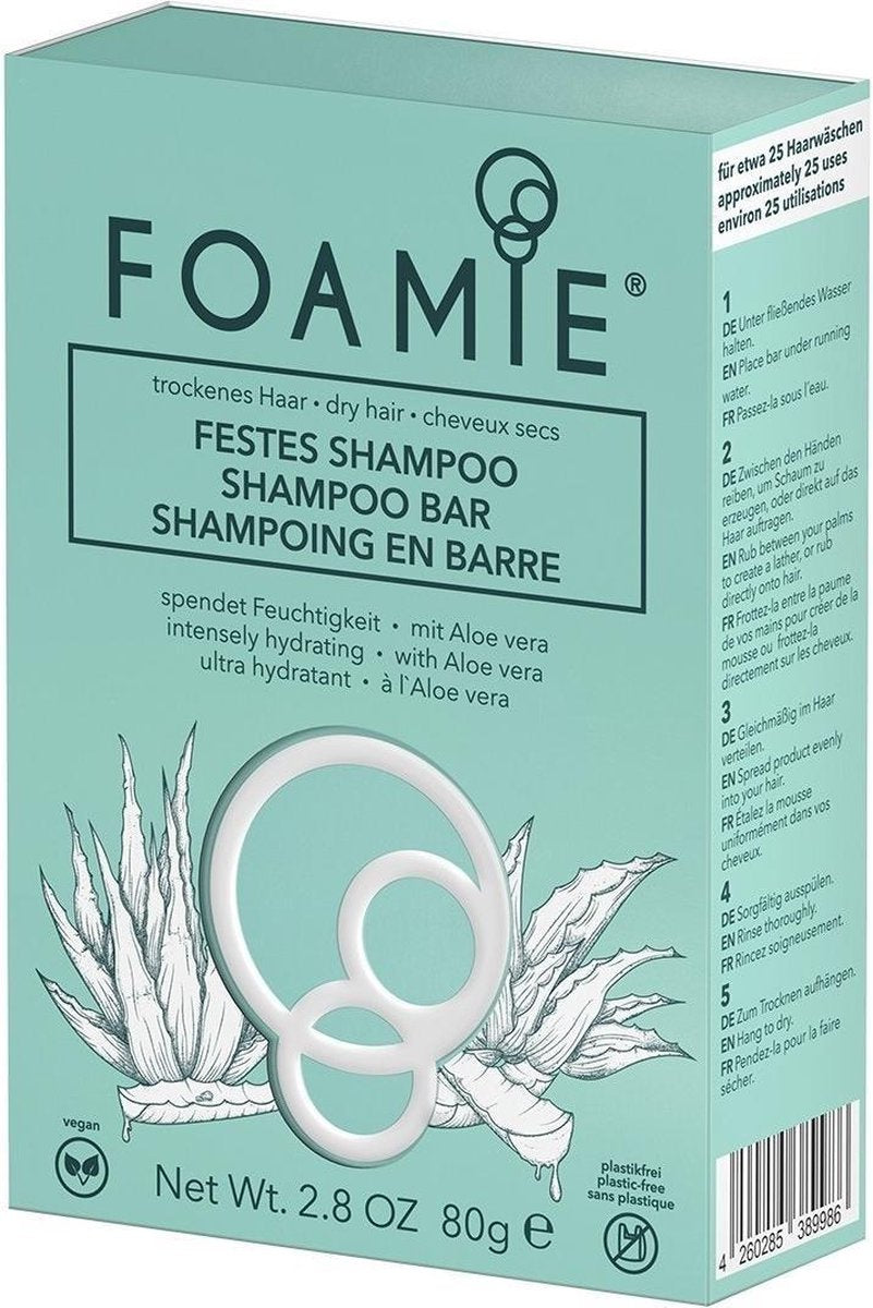 Foamie Shampoo Bar Aloe You Vera Much  80gr