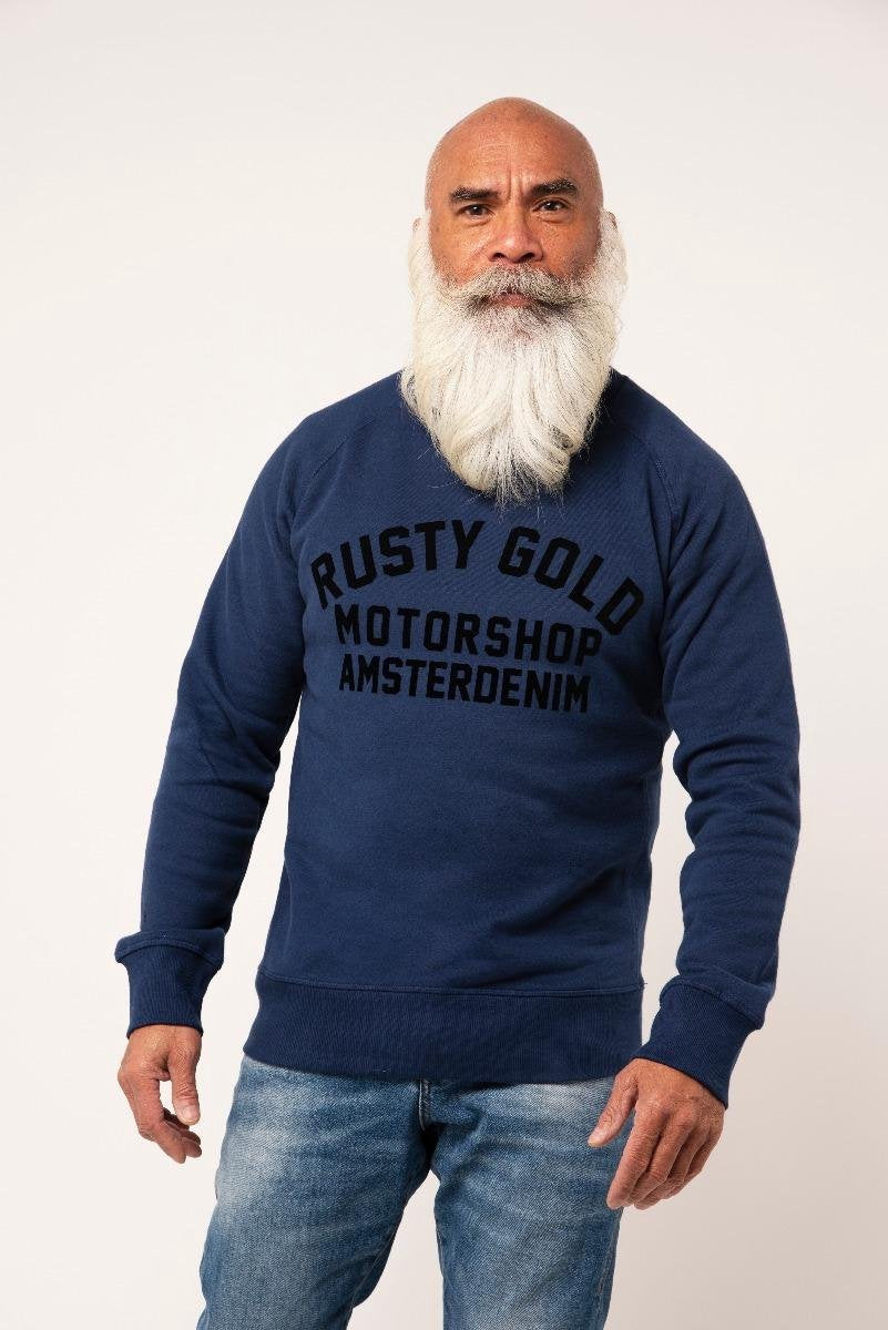 Amsterdenim | RUSTY GOLD MOTORSHOP SWEAT - XXL