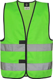 KX200 Korntex Veiligheidshesje kind EN 1150 - Maat XXS (3-4 jaar) - Unisex – Neon Groen