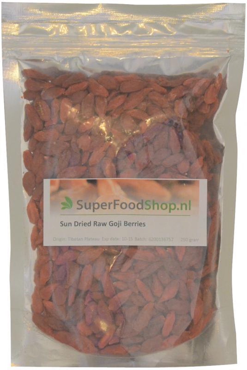 Goji Bessen Raw & Sun Dried