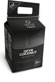 OFYR KOKOSNOOT BRIKETTEN 2 KG OA-CB-2KG (x6) Doos 12Kg