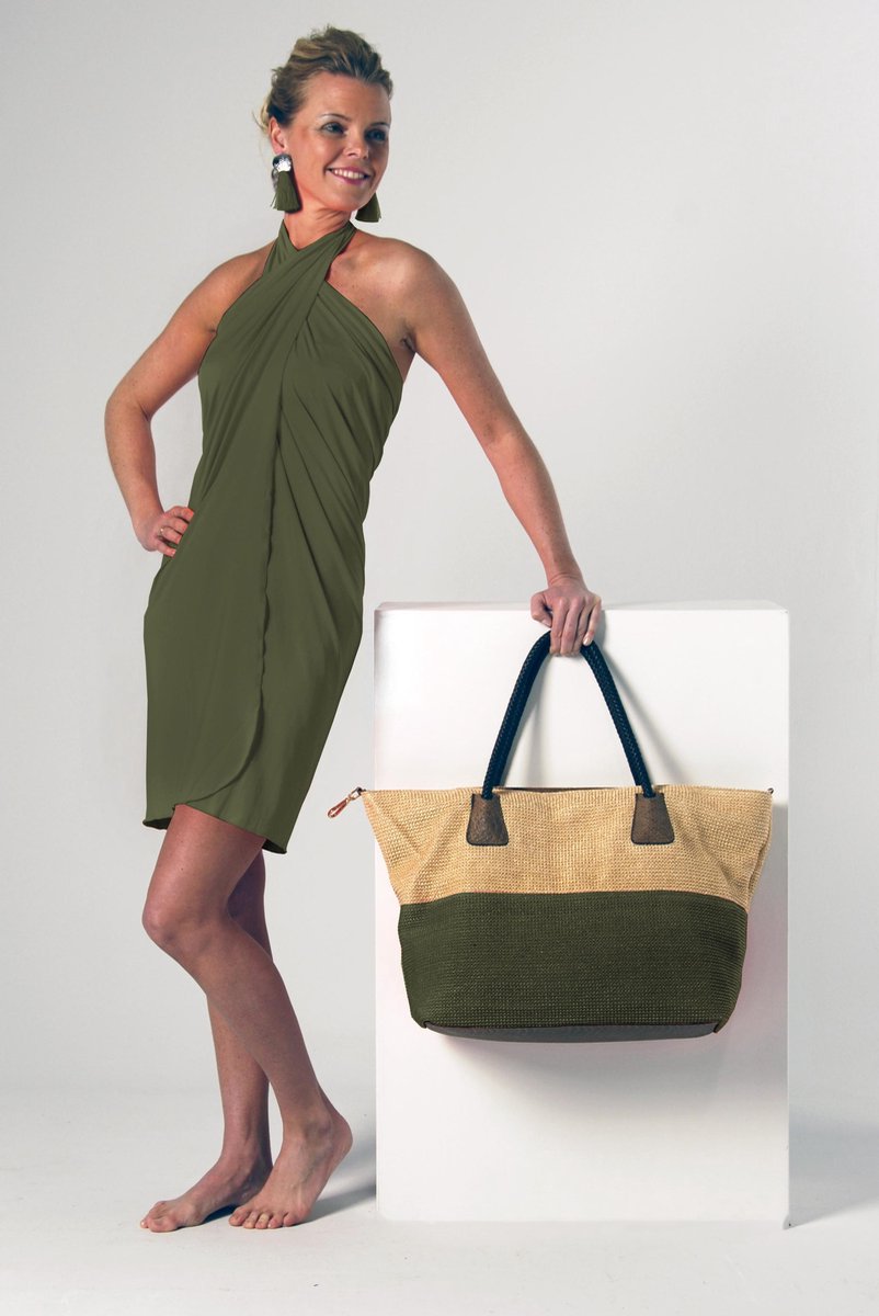 Donne del Sole - Pareo Pia - Olijf