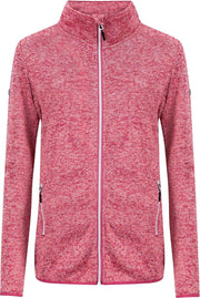 Damar Dames Fleece Vest - Pink melange