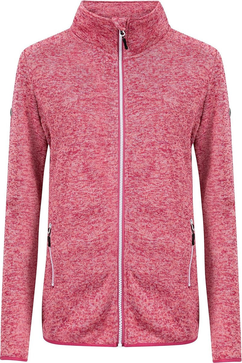 Damar Dames Fleece Vest - Pink melange