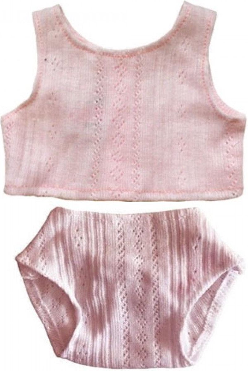 Paola reina Poppenkleding roze ondergoed