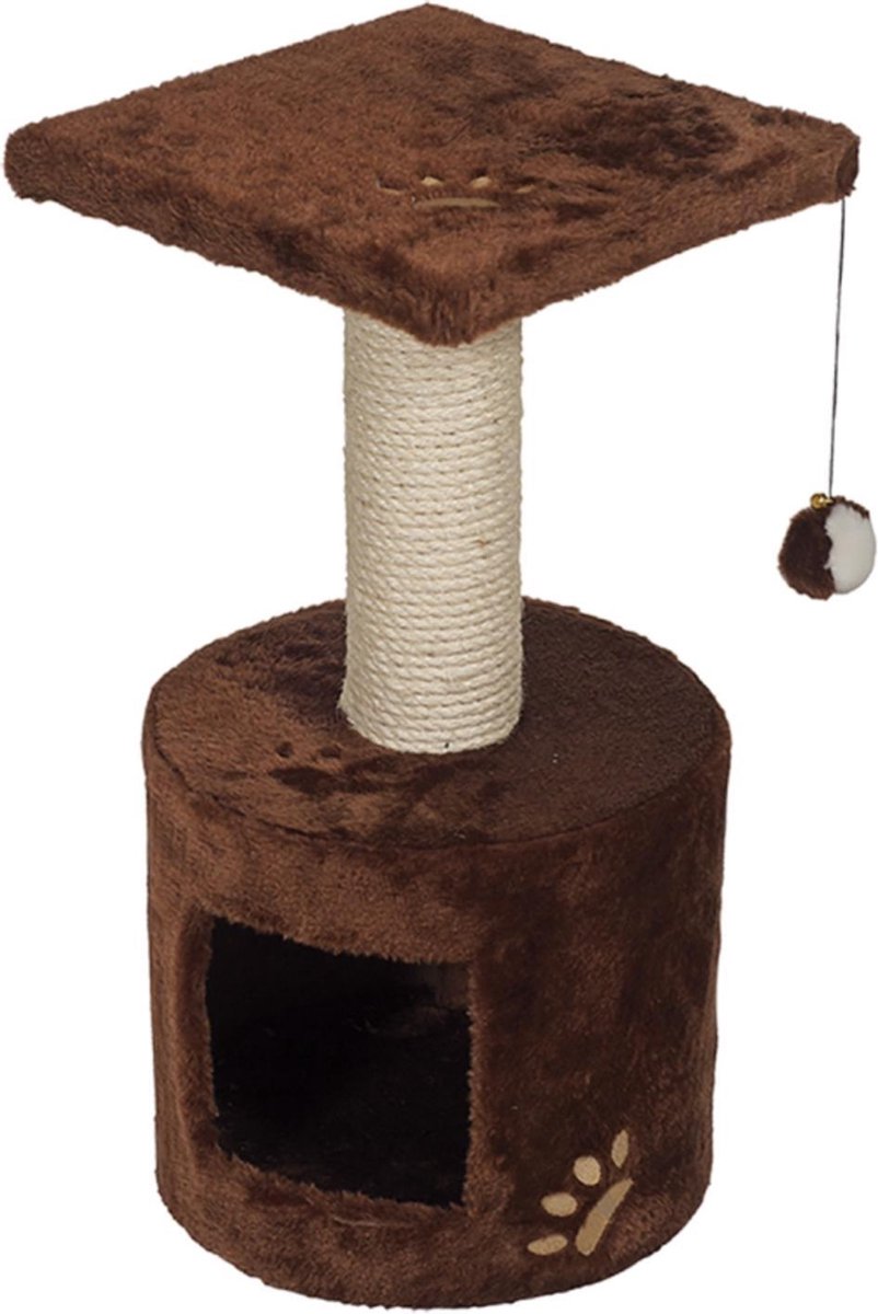 Dierenbenodigdheden Vadigran Kattenklim Bongo Bruin 30X30X59Cm