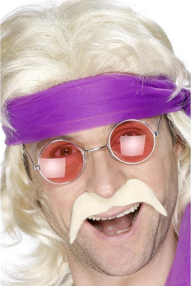 Zelfklevende blonde snor