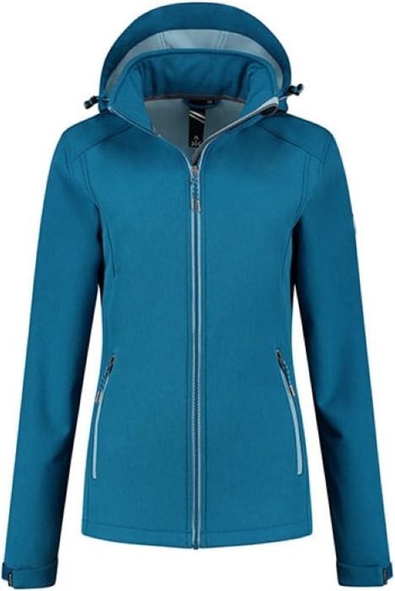 Kjelvik Wieke softshell jas blue - 40