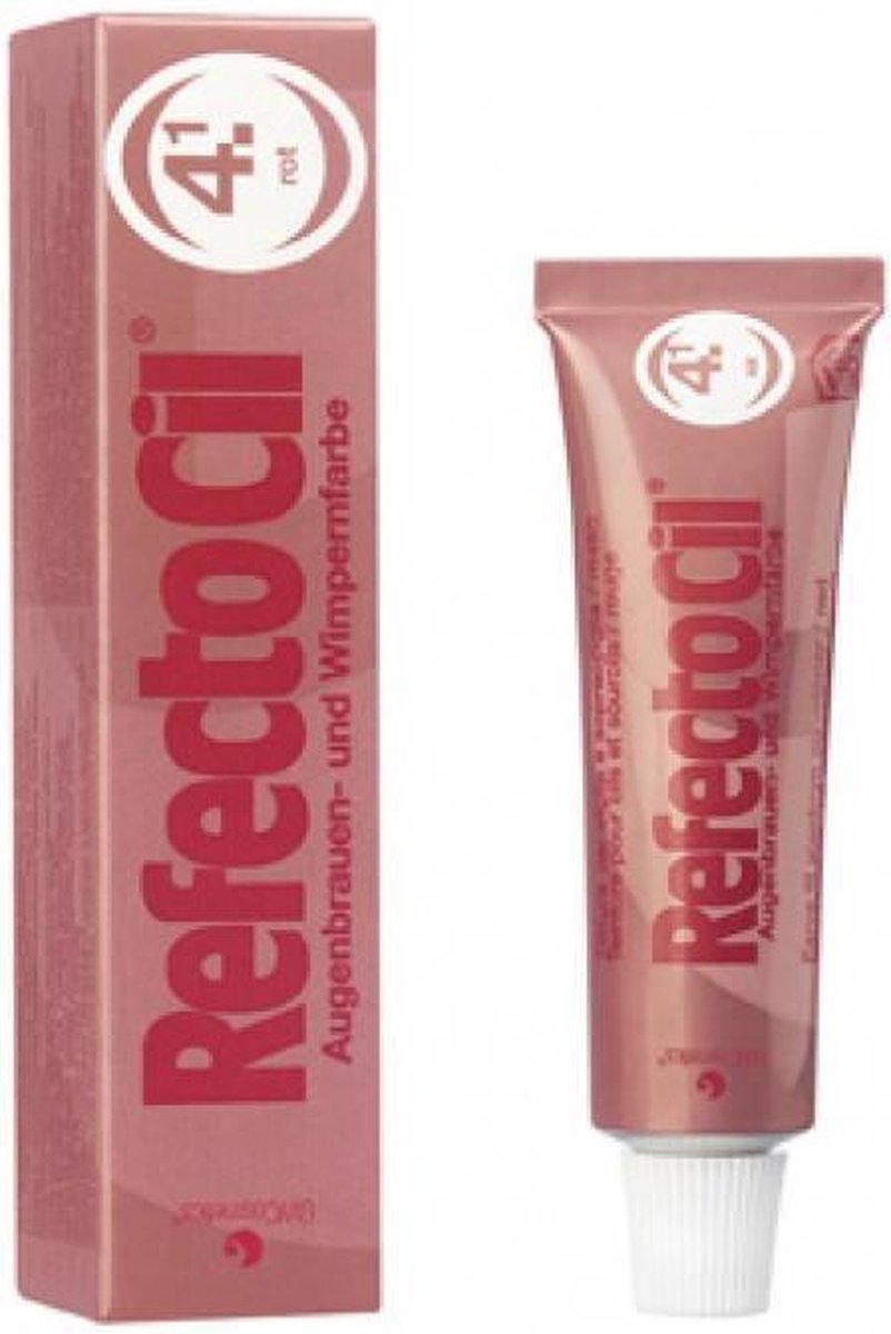 Refectocil  Wimper & Wenkbrauw Verf Rood 15 gr (4.1) - Set van 2 stuks